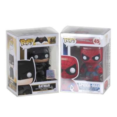 Clear Toy protectors Anti-scratch Funko Pop Protectors 0.35mm Plastic Eco Friendly PVC Transparent Boxes