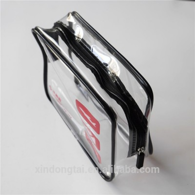 wholesale makeup plastic bag for hair extensions of bulk cosmetic