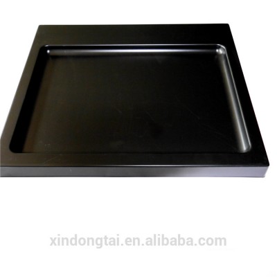 Black PP/PVC/PS/PET extra large plastic  blister packing tray