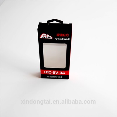 plastic color packaging of electronics packing for sales gift box