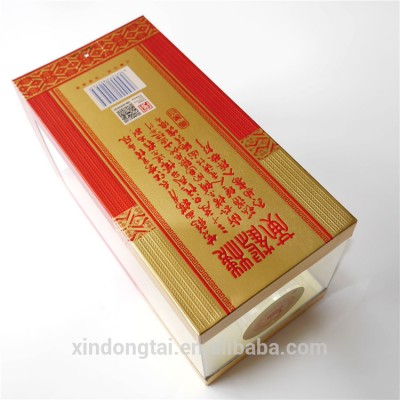 Hot selling wine packaging plastic boxes