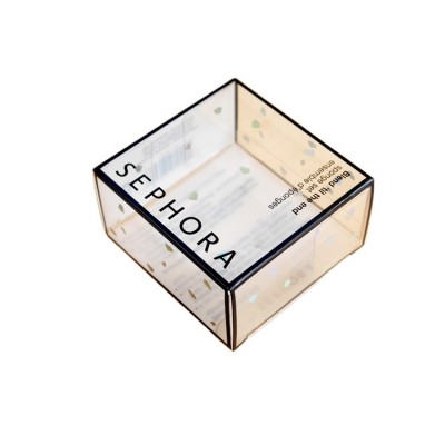 Hot sale cosmetic Product packaging with custom design plastic clear packaging box