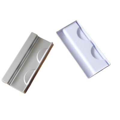 retail coated silver plastic packaging tray for false eyelashes